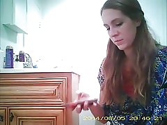 Сладко момиче в баня