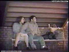 Открит пешеходна секс двойки