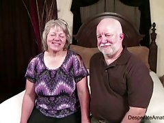 Отчаяни аматьори леене milf Анджи еакулация Дивайн Нерво