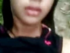 ABG прекрасни очилатият, красива индонезийски teen