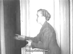 Страхотен взрив и орален секс преди лягане (реколта, 1930 г.)