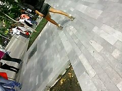 Зрели уличница в Минижуп ii