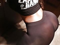 Абанос twerking в гамаши