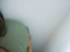 Сладък азиатски момиче получава прецака