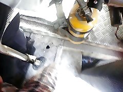 Помага ви голям задник гореща тръба метални p1