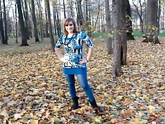 Обществени открити мигащи cuties