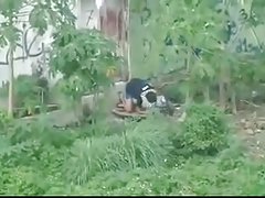 Индонезийски-ngintip хиджаб Ева задната сграда