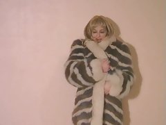 Кожа палто фетиш 2