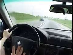 Щастлив учител на шофиране училище